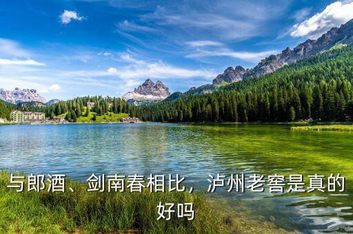 與郎酒、劍南春相比，瀘州老窖是真的好嗎