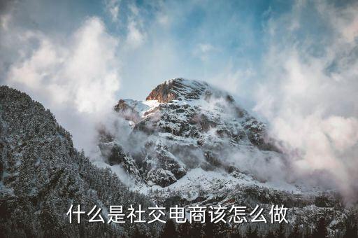 金電商誠信交流中心是個(gè)什么公司,什么是社交電商