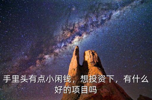 手里頭有點(diǎn)小閑錢，想投資下，有什么好的項(xiàng)目嗎