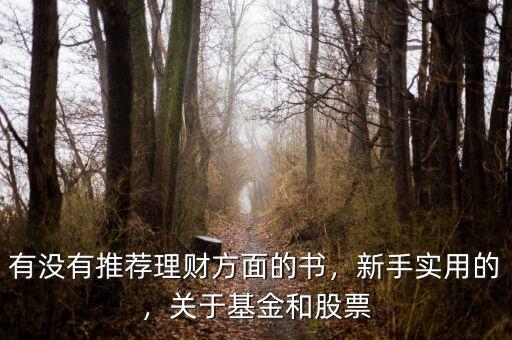 有沒有推薦理財(cái)方面的書，新手實(shí)用的，關(guān)于基金和股票