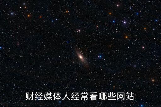財經(jīng)媒體人經(jīng)?？茨男┚W(wǎng)站