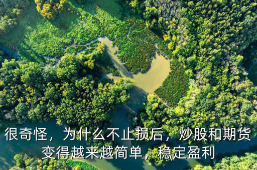 很奇怪，為什么不止損后，炒股和期貨變得越來越簡單，穩(wěn)定盈利