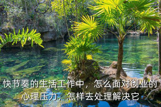 快節(jié)奏的生活工作中，怎么面對(duì)創(chuàng)業(yè)的心理壓力，怎樣去處理解決它