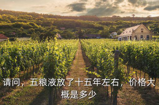 請(qǐng)問，五糧液放了十五年左右，價(jià)格大概是多少