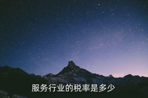 服務行業(yè)交什么稅，租賃服務業(yè)要交哪些稅