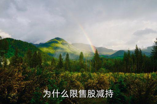 什么是限售股減持，為什么限售股減持