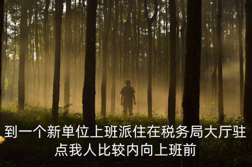 稅務(wù)局女性一般在什么部門，到一個(gè)新單位上班派住在稅務(wù)局大廳駐點(diǎn)我人比較內(nèi)向上班前