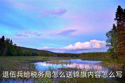 退伍兵給稅務(wù)局怎么送錦旗內(nèi)容怎么寫(xiě)