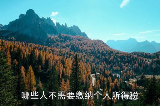 什么人不需要繳稅，有營業(yè)執(zhí)照和稅務登記什么情況下不用繳稅