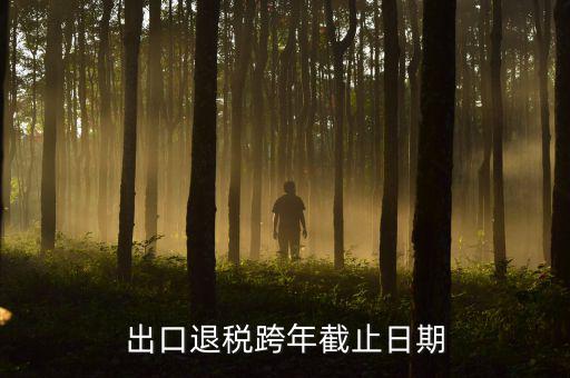 出口退免稅認(rèn)定日期是什么時(shí)候，出口退稅跨年截止日期