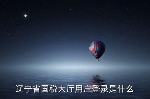 遼寧省網(wǎng)上稅務(wù)局登錄需要什么地方，遼寧國稅局網(wǎng)上辦稅服務(wù)廳
