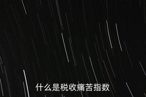 納稅指數(shù)是什么意思，什么是稅收痛苦指數(shù)