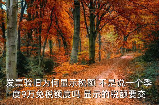 發(fā)票驗舊為什么出現納稅人稽核數，為什么要驗舊發(fā)票