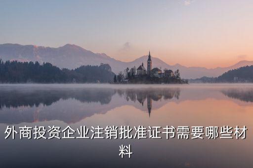 注銷外管證需要什么資料，注銷外管證沒帶公司章可以嗎