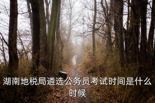 湖南地稅什么時(shí)候上班，湖南地稅系統(tǒng)分配到縣以下基層一線工作有前途嗎