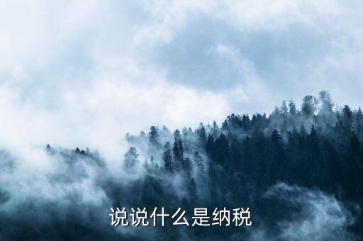 納稅比喻什么，納稅的知識啥叫納稅額納稅率