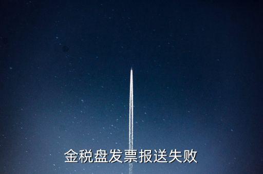 金稅盤發(fā)票報送失敗