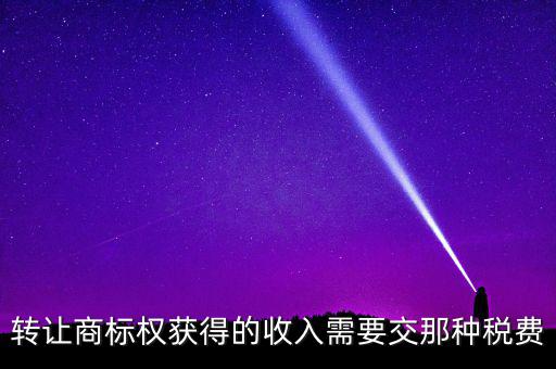 轉(zhuǎn)讓商譽(yù)交什么稅，轉(zhuǎn)讓商標(biāo)權(quán)應(yīng)交甚么稅