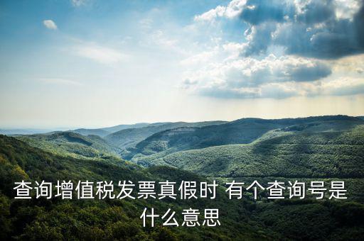陜西省發(fā)票查詢號是什么意思，電子發(fā)票號碼是什么意思