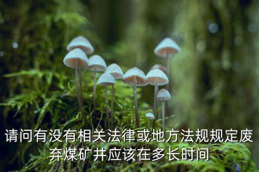 衰竭期煤礦有什么規(guī)定，國家有關煤礦石灰病有什么條例