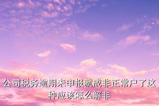 稅務(wù)逾期未申報(bào)是什么，您本月有個(gè)人所得稅稅費(fèi)種尚未申報(bào)請(qǐng)?jiān)谡髌趦?nèi)申報(bào)是什么
