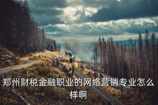 互聯(lián)網財稅銷售是什么，鄭州財稅金融職業(yè)的網絡營銷專業(yè)怎么樣啊