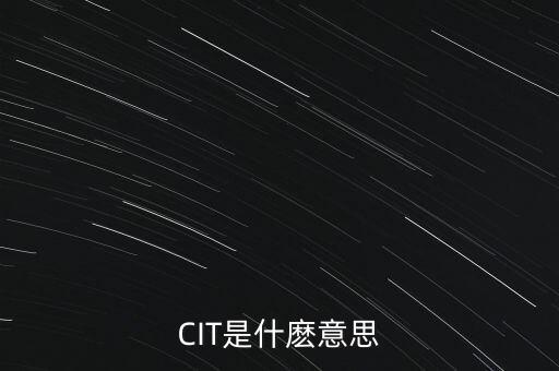 cit是什么稅，附加稅是什么稅
