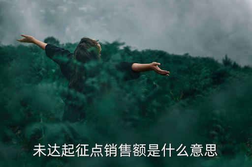 未達(dá)起征點(diǎn)通知書什么意思，打印稅務(wù)事項(xiàng)通知書未達(dá)起征點(diǎn)通知需要什么材料
