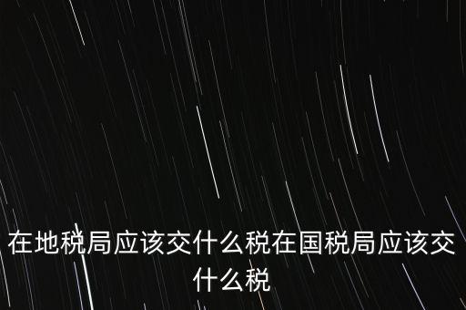 山東地稅交什么稅，現(xiàn)在山東省地稅系統(tǒng)征說稅種有哪些