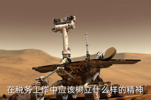 什么是地稅精神，在稅務(wù)工作中應(yīng)該樹立什么樣的精神