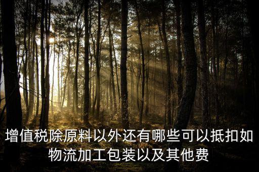 什么費(fèi)用可以抵扣增值稅，增值稅抵扣哪些費(fèi)用可抵扣呢營業(yè)稅小規(guī)模和一般納稅人建安業(yè)都是