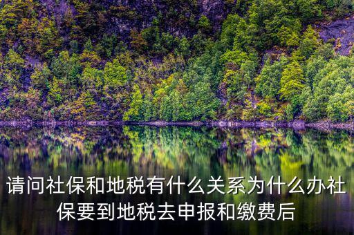 為什么醫(yī)保由地稅收，社保為什么要地稅代扣