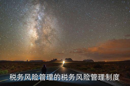 什么叫地稅風險管理，稅務(wù)風險管理的稅務(wù)風險管理制度