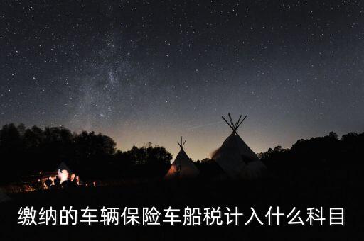繳納車船稅后會(huì)給什么憑據(jù)，繳納的車輛保險(xiǎn)車船稅計(jì)入什么科目