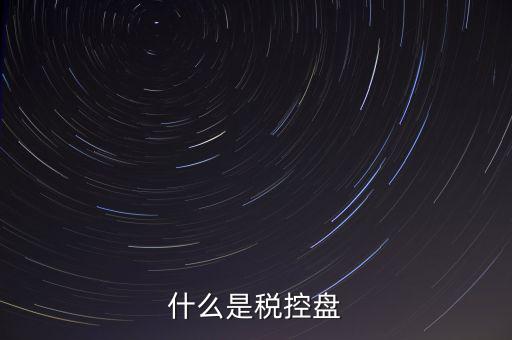 什么是稅控盤(pán)