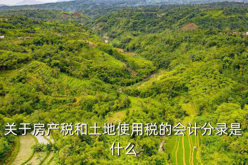 房產(chǎn)稅和土地使用稅計(jì)入什么科目，房產(chǎn)稅和土地稅應(yīng)該用哪個科目核算