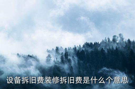 地稅拆舊費(fèi)是什么意思，地稅稅費(fèi)什么意思