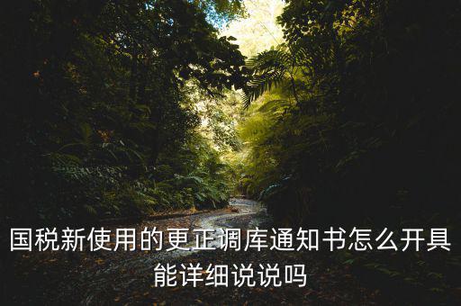 更正調(diào)庫(kù)是什么意思，更正是什么意思