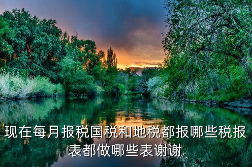 國稅需要報什么稅，國稅局是報什么稅