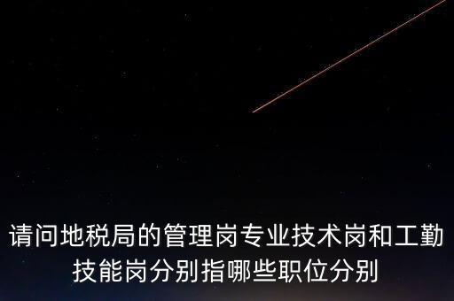 地稅局工勤是什么，地稅局正式干部是什么意思