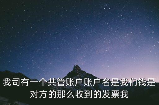 稅費共管戶是什么意思，國地稅共管戶比對清理是什么意思
