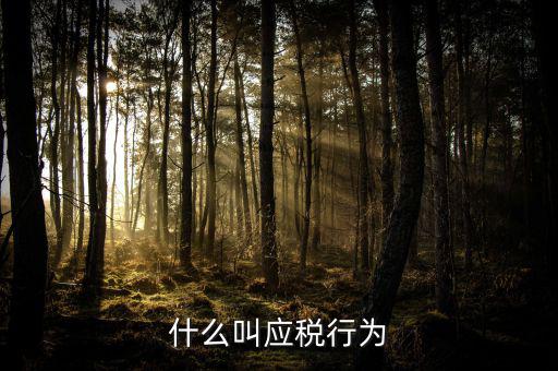 什么為應(yīng)稅污染，什么是污染