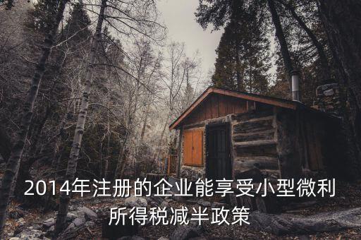 2014如何微利減免，2014企業(yè)所得稅季度預(yù)繳納稅申報表A類中小微企業(yè)減免部份如何