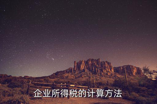 如何計算企業(yè)所得稅地方分享，企業(yè)所得稅的計算方法