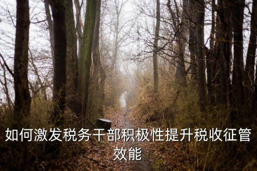 如何提高征管質(zhì)效，如何轉(zhuǎn)變稅收征管方式提升征管效能