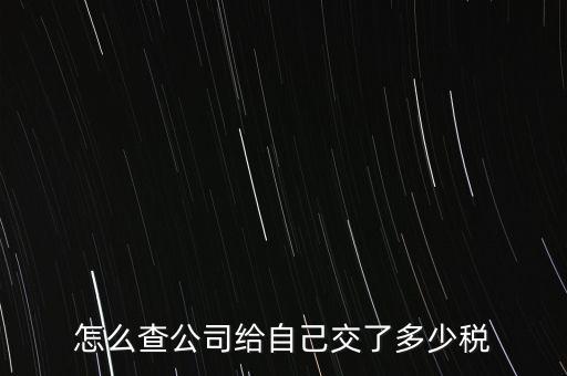 如何查公司的繳稅，現(xiàn)在查公司是否交納稅怎樣查