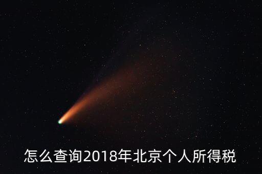 北京如何查納稅記錄，2018年北京個人所得稅繳納記錄查詢?nèi)绾尾?/></a></span><span id=