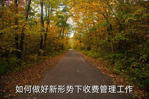 如何搞好征費(fèi)管理工作，如何做好新形勢(shì)下收費(fèi)管理工作