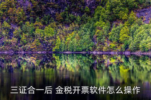 三證合一如何開票系統(tǒng)，怎么給三證合一的企業(yè)開增值稅發(fā)票