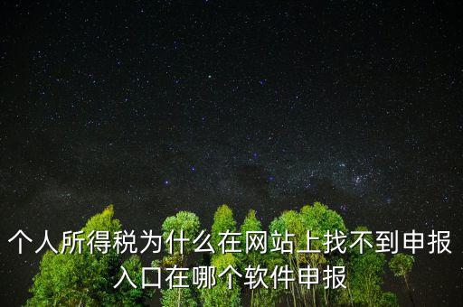 自然人如何申報(bào)，請問小規(guī)模個(gè)人所得稅在哪里申報(bào)怎么申報(bào)呢